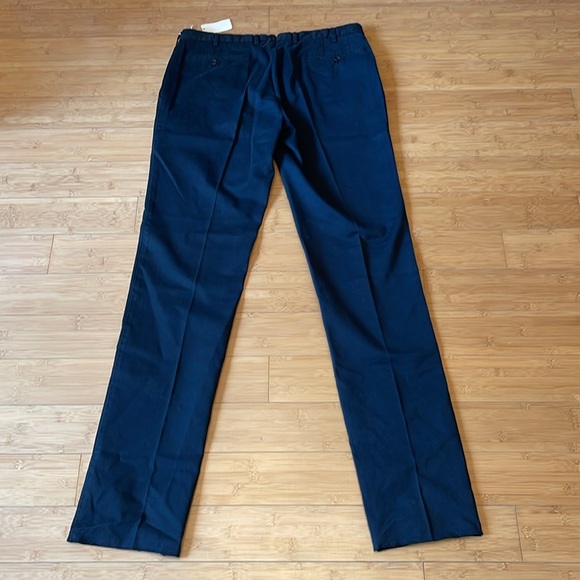 INCOTEX NWT Italy Slim Fit 100% Cotton Trousers Chino Pants size 52 - Picture 10 of 17